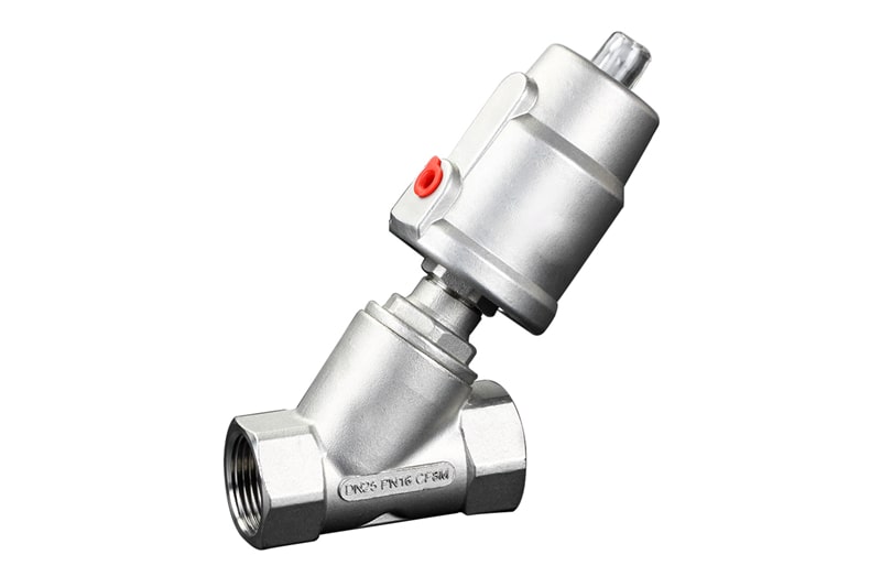 Pneumatic Angle Seat Valve